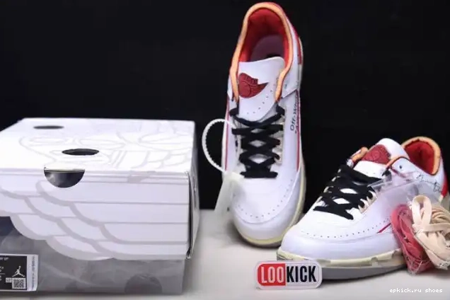 Cheap Red Low 2 Off-White Jordan SP Retro White DJ4375-106 0507